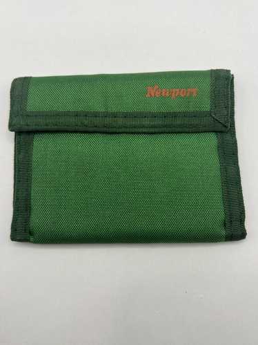 Designer Vintage 80's Newport Green Trifold Wallet