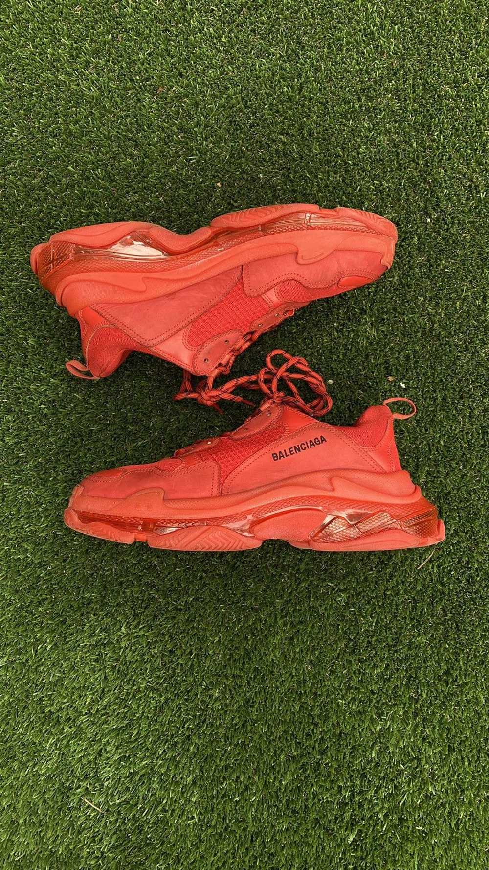 Balenciaga BALENCIAGA TRIPLE S RED - image 2