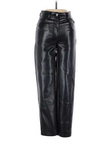 Wilfred Women Black Faux Leather Pants 00