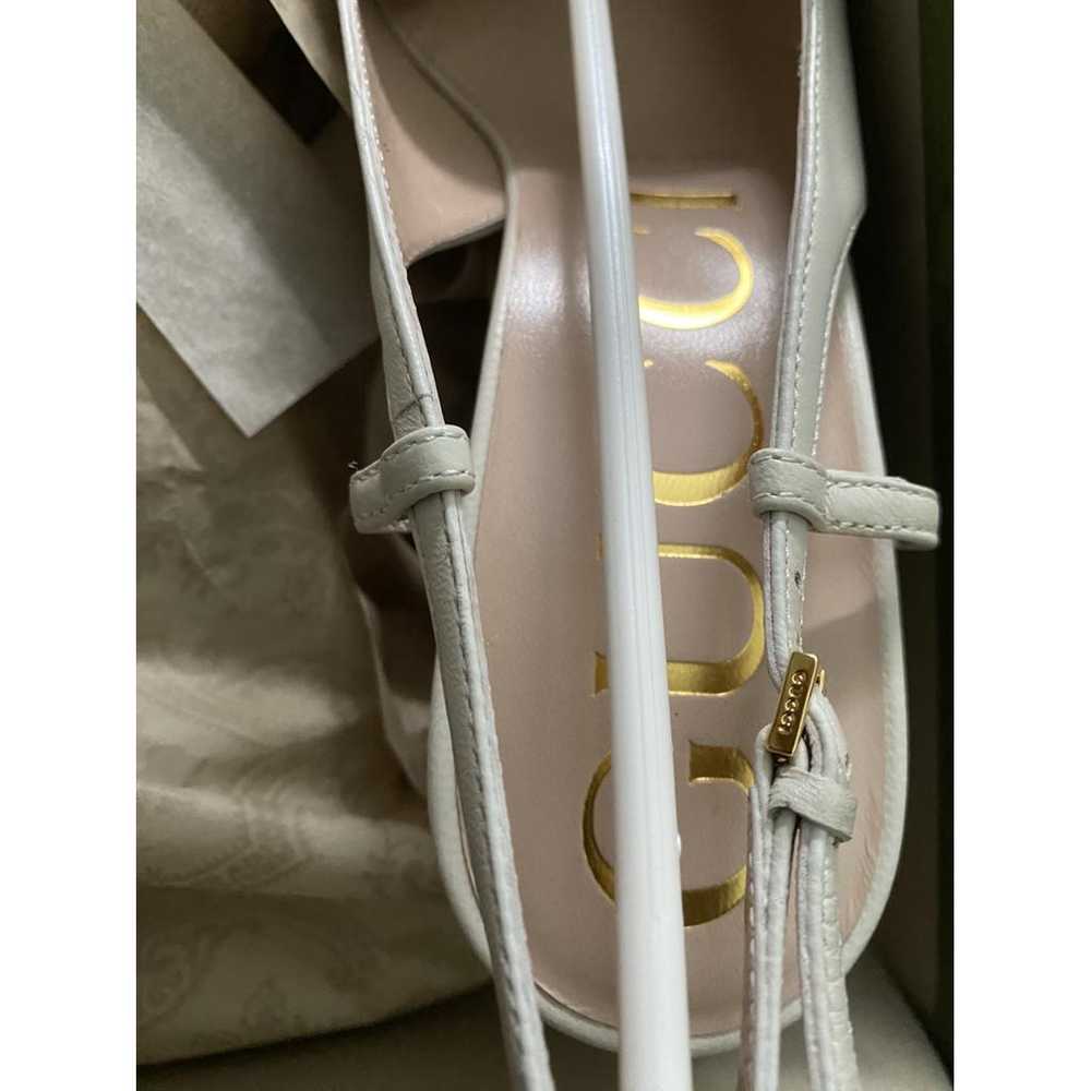 Gucci Houdan leather heels - image 8