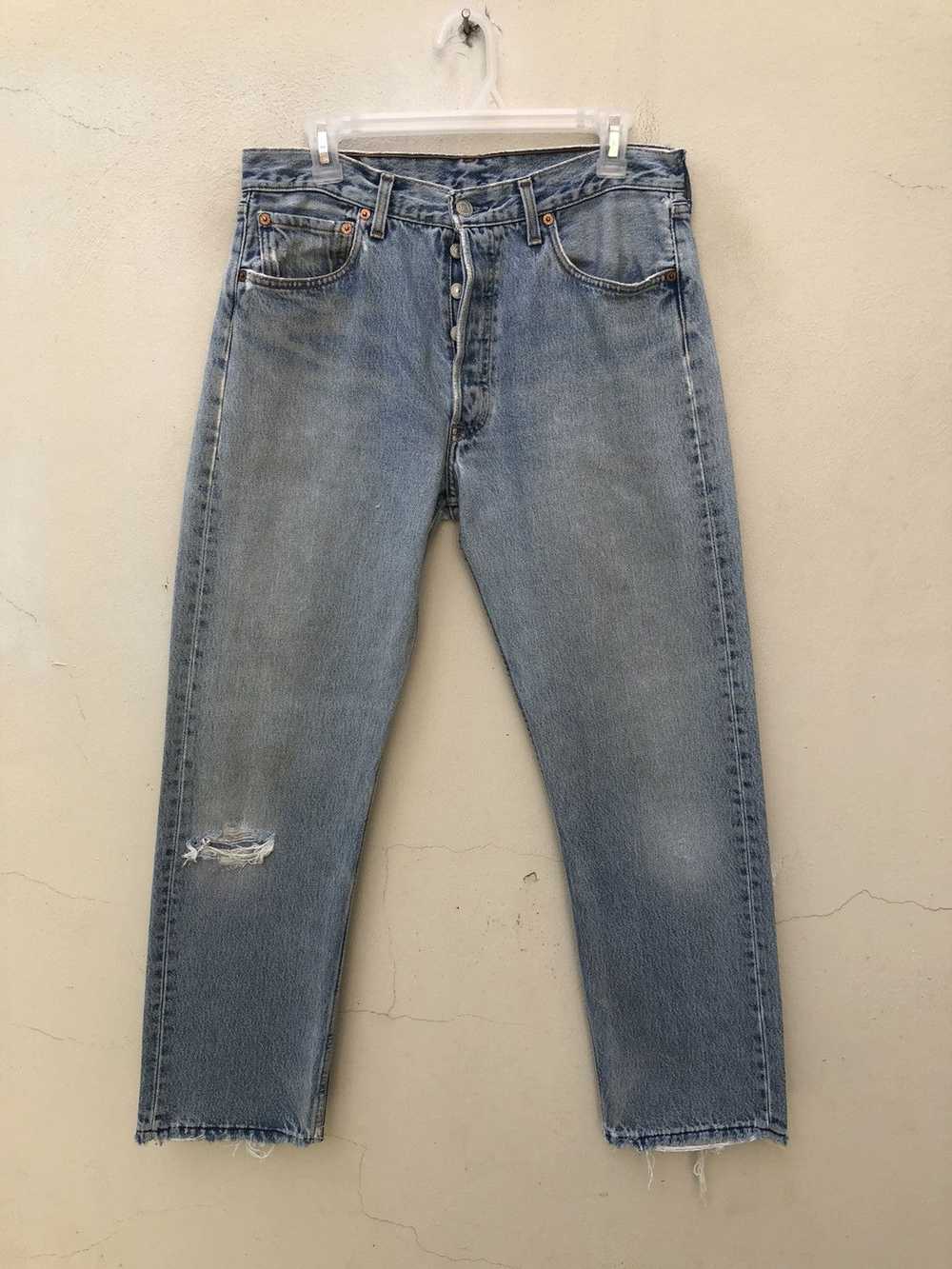 Levi's × Vintage Vintage 2000s Levi’s 501 Jeans D… - image 1