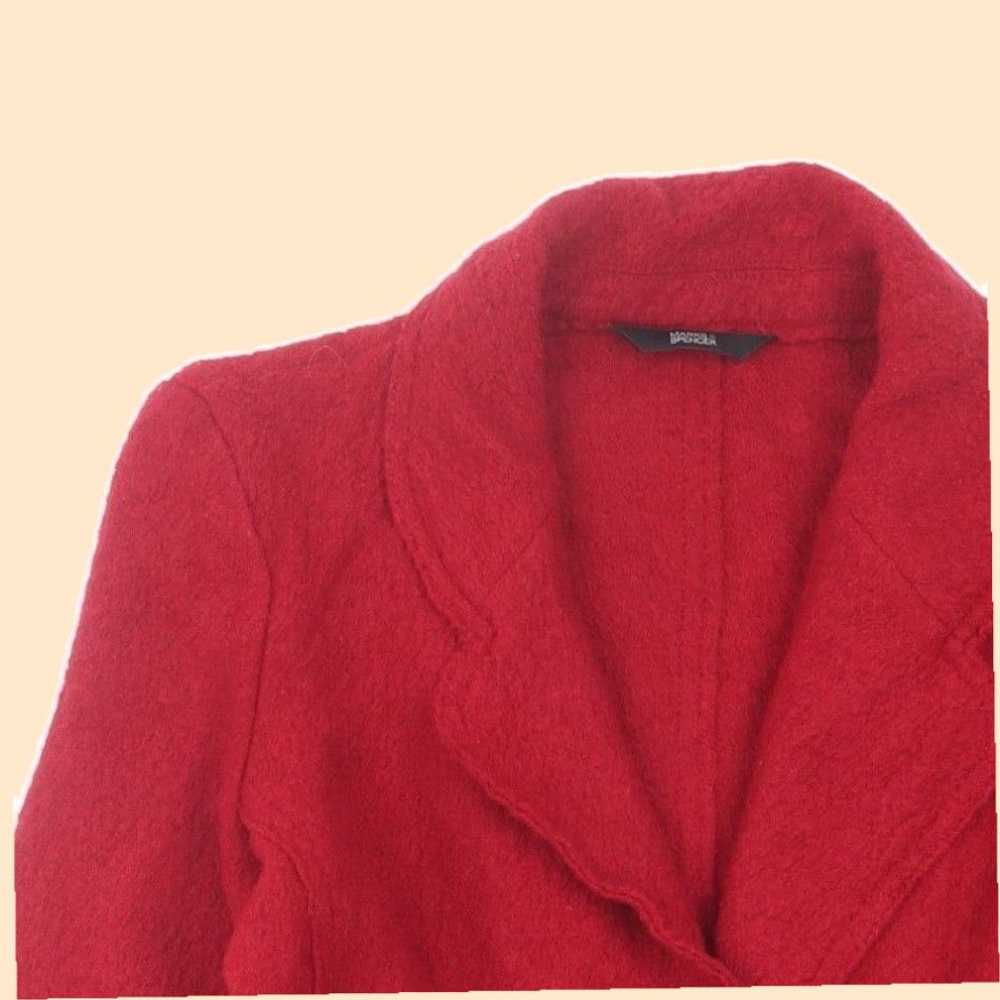 Vintage Women's Classic Red Blazer Jacket from Ma… - image 5