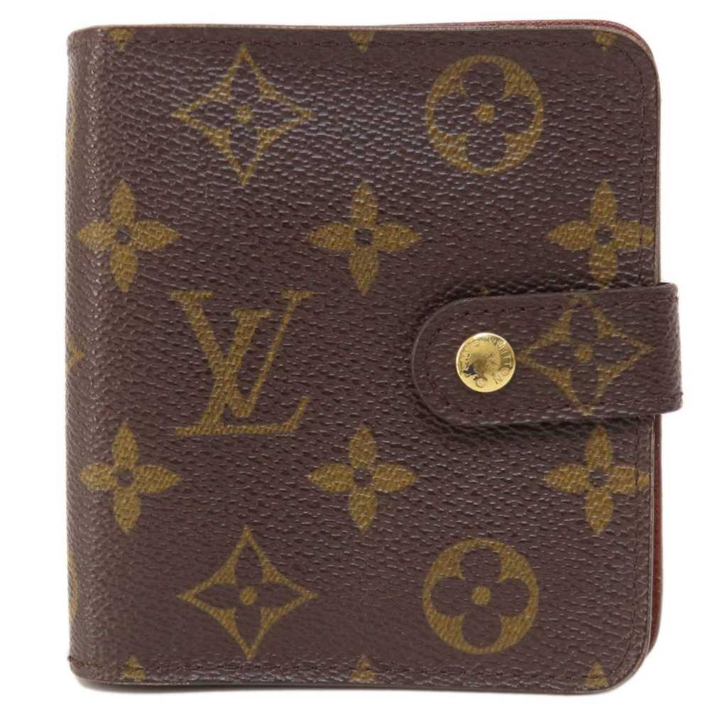 Louis Vuitton Compact Zip Brown Canvas Wallet (Pr… - image 11