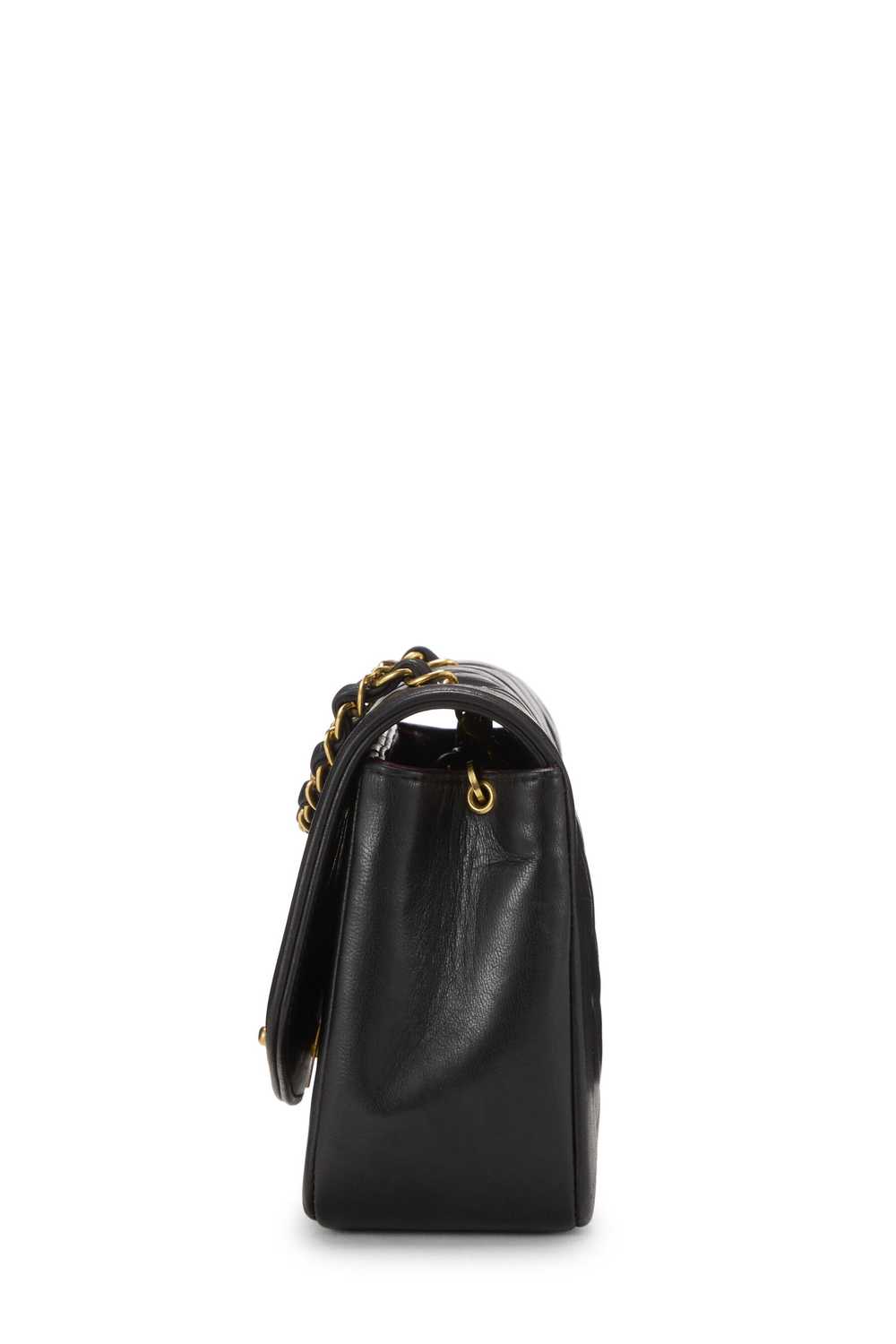 Black Lambskin Classic Flap Small - image 3