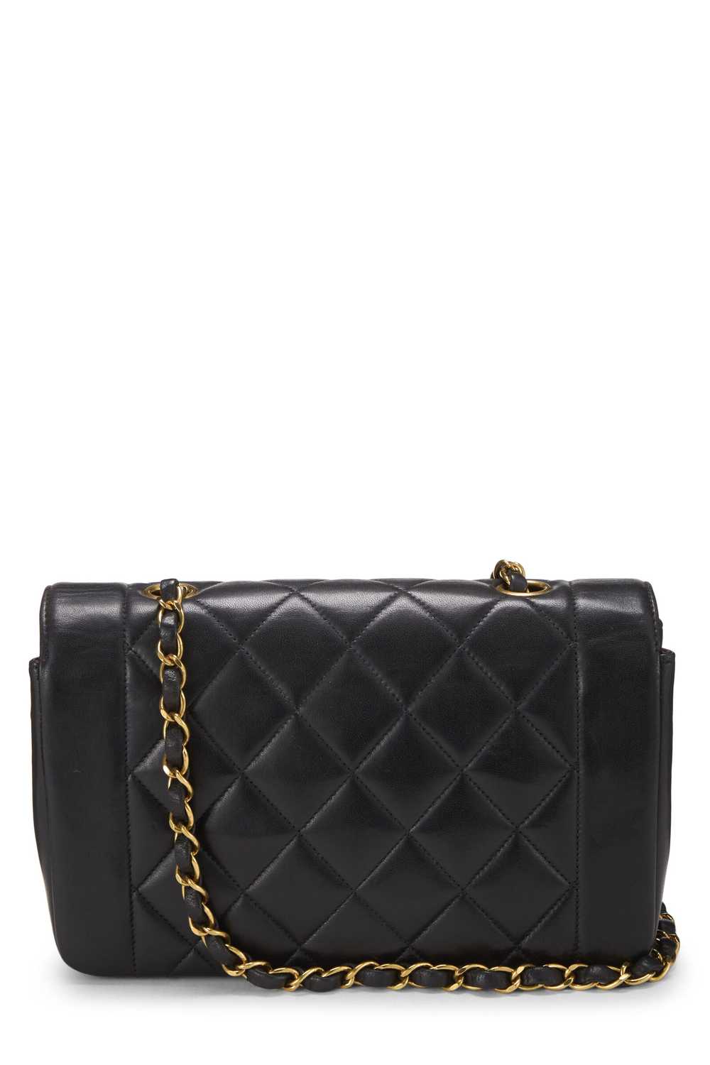 Black Lambskin Classic Flap Small - image 4