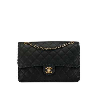 Chanel Timeless Black Leather Shoulder Bag (Pre-O… - image 1