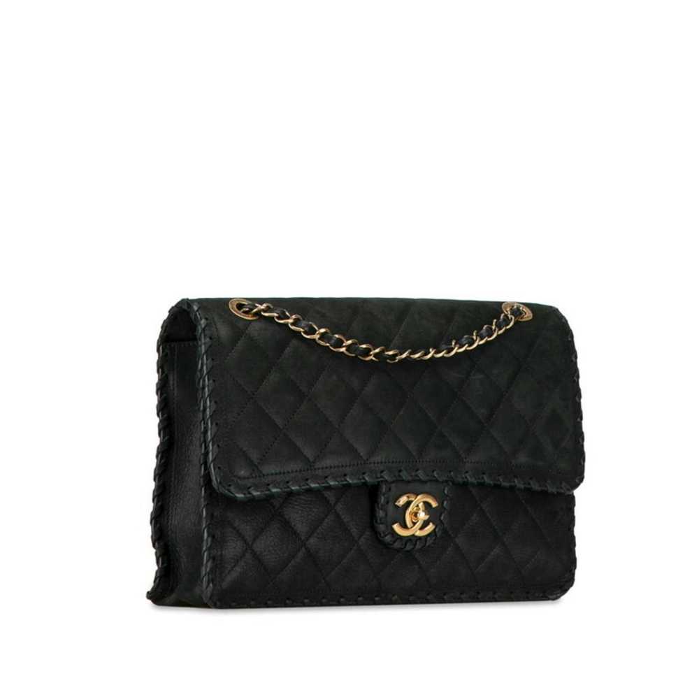 Chanel Timeless Black Leather Shoulder Bag (Pre-O… - image 4