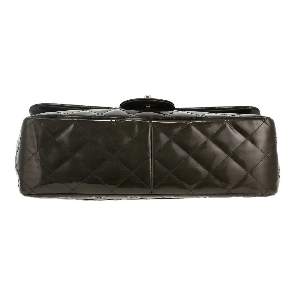 Chanel Timeless Jumbo shoulder bag in dark green … - image 2