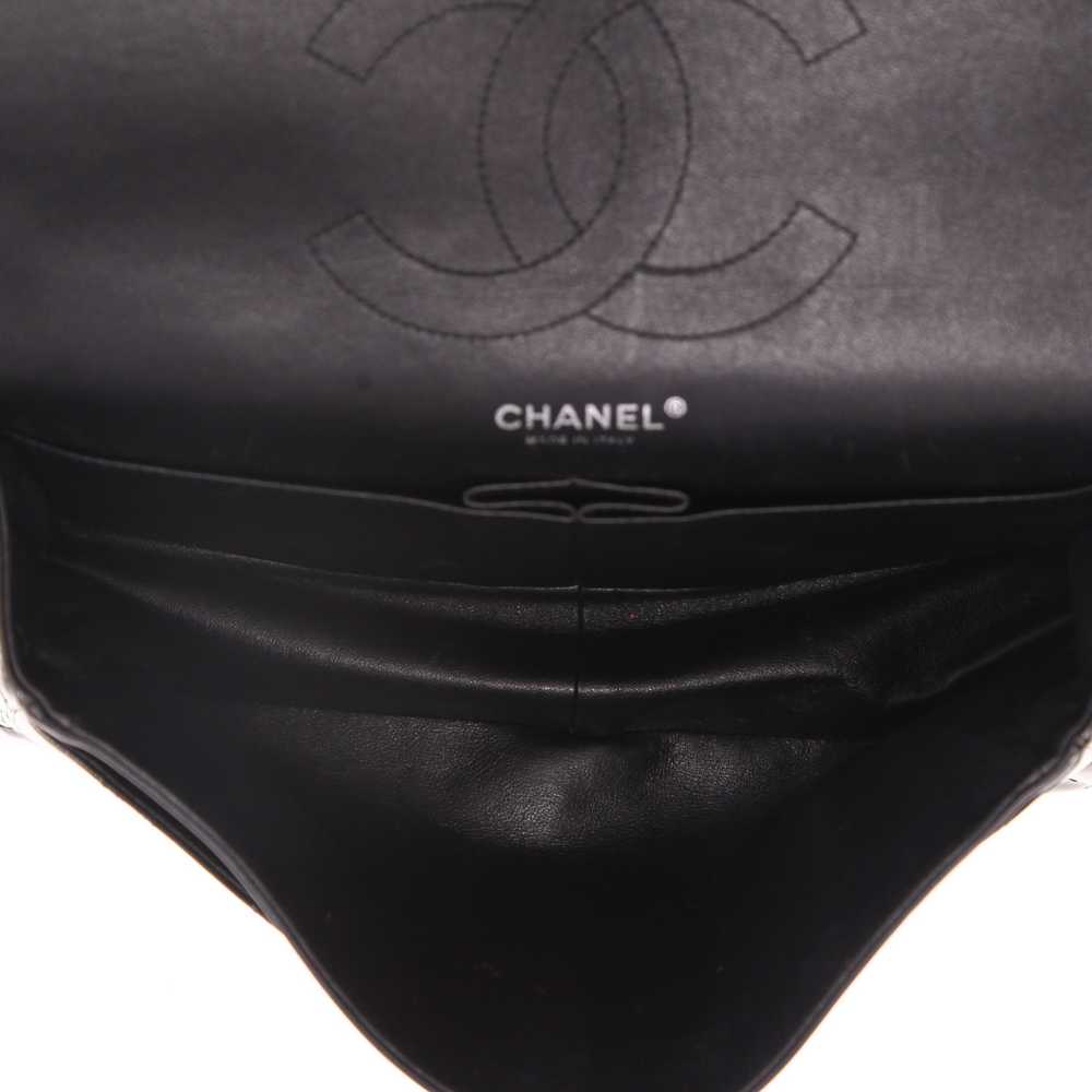 Chanel Timeless Jumbo shoulder bag in dark green … - image 4