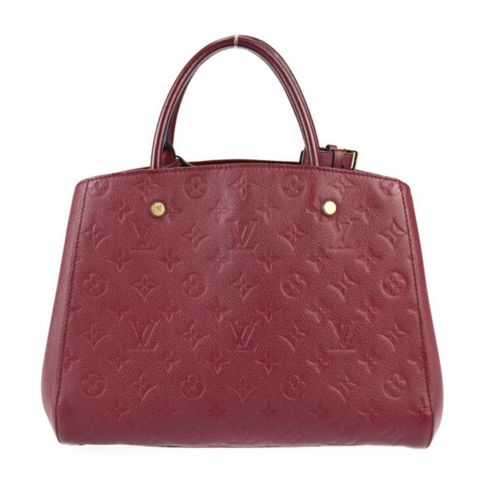 Louis Vuitton Montaigne leather handbag - image 2