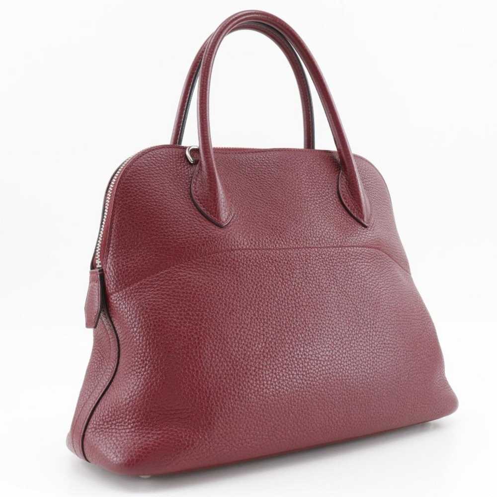 Hermès Bolide leather handbag - image 3