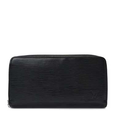 LOUIS VUITTON Epi Electric Zippy Wallet Black