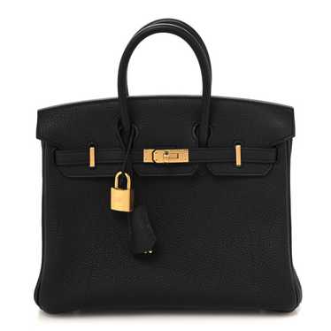 HERMES Togo Birkin 25 Black