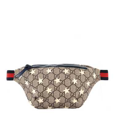 GUCCI GG Supreme Monogram Stars Childrens Belt Bag