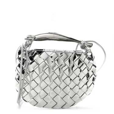 BOTTEGA VENETA Mirror Laminated Nappa Intrecciato 