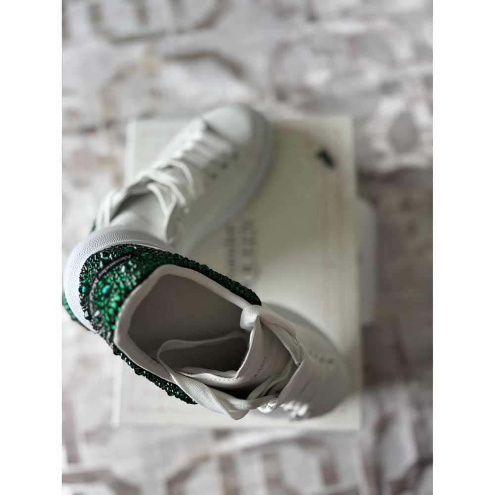 Alexander McQueen Oversize leather trainers - image 3