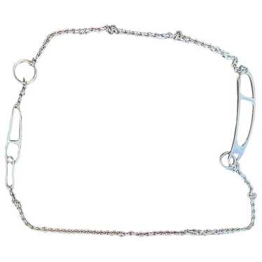 Hermès Chaîne d'Ancre silver necklace