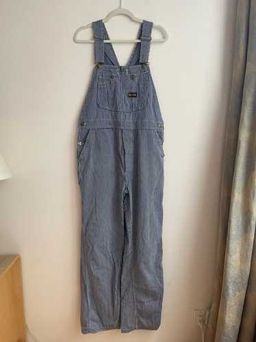 Big Smith 50s Railroad Stripe Overalls (Medium) |…