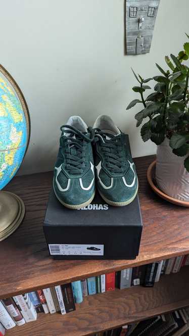 ALOHAS Tb.490 Rife Forest Green Leather Sneaker (6