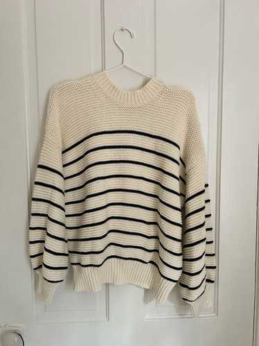 Alex Mill Button-Back Crewneck Sweater (L) | Used,