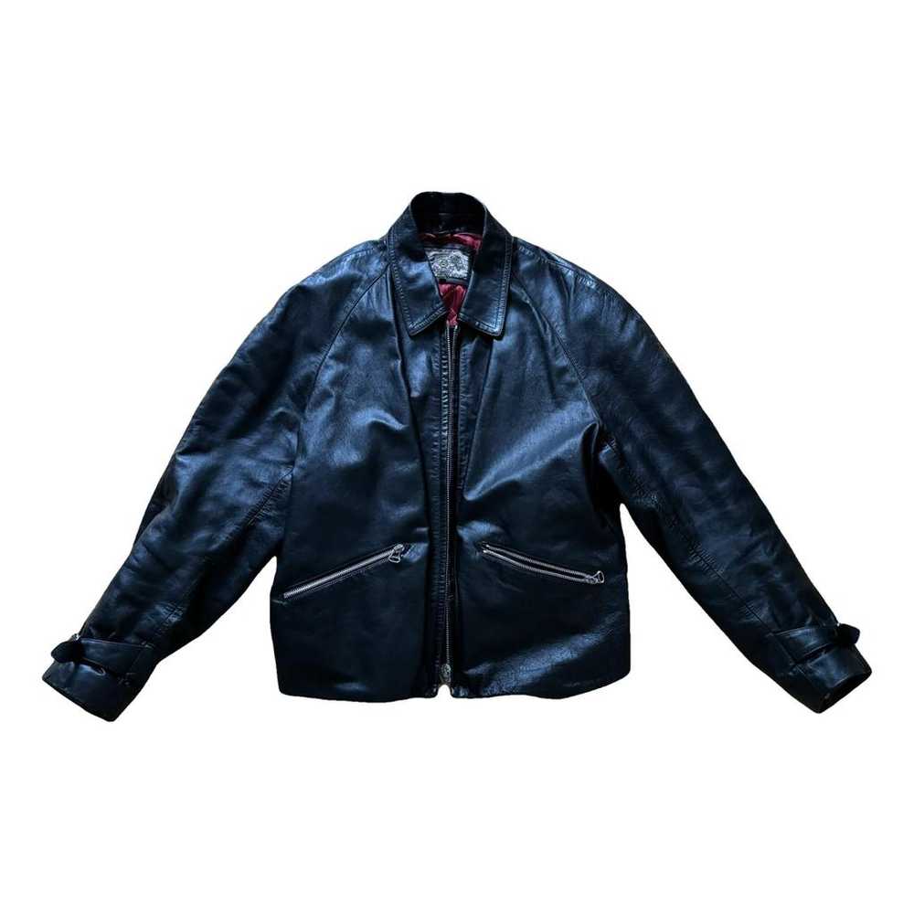 Armani Jeans Leather jacket - image 1