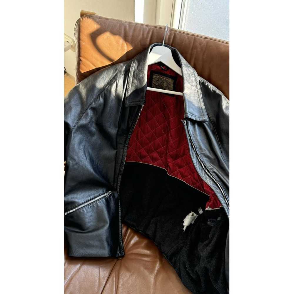 Armani Jeans Leather jacket - image 6