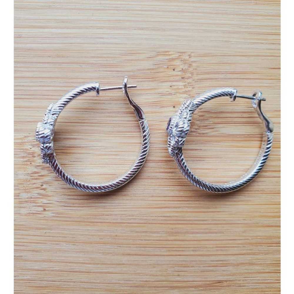 Judith Ripka Silver earrings - image 6