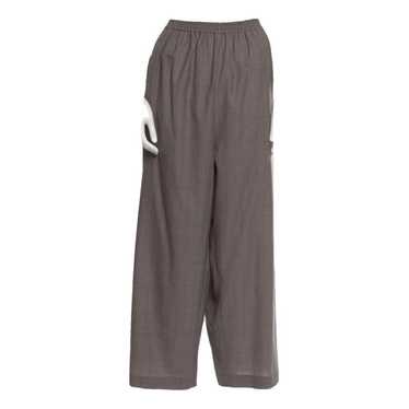 Eskandar Wool trousers