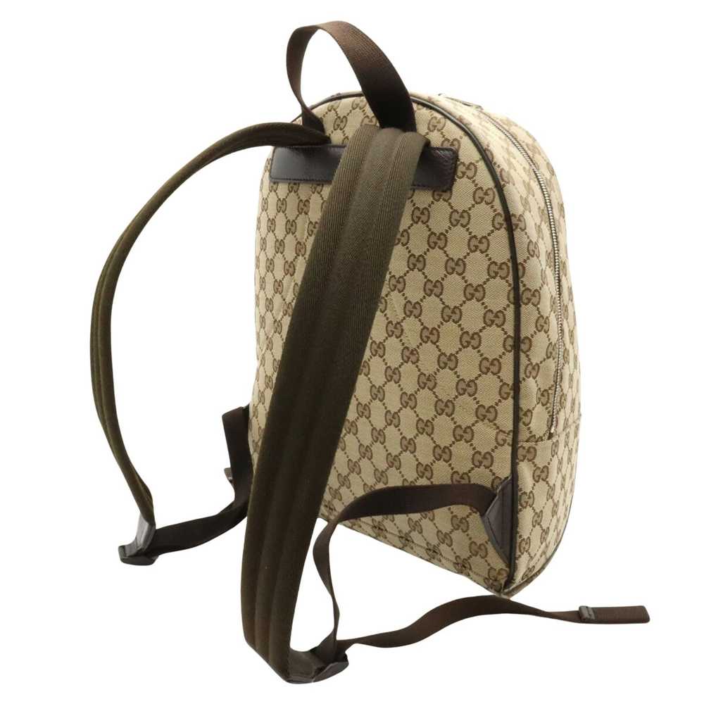 Gucci Gg Canvas Camel Canvas Backpack Bag (Pre-Ow… - image 2