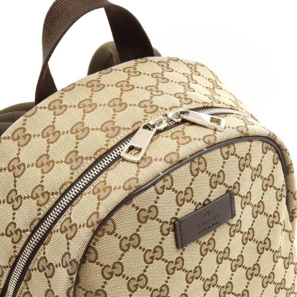 Gucci Gg Canvas Camel Canvas Backpack Bag (Pre-Ow… - image 4