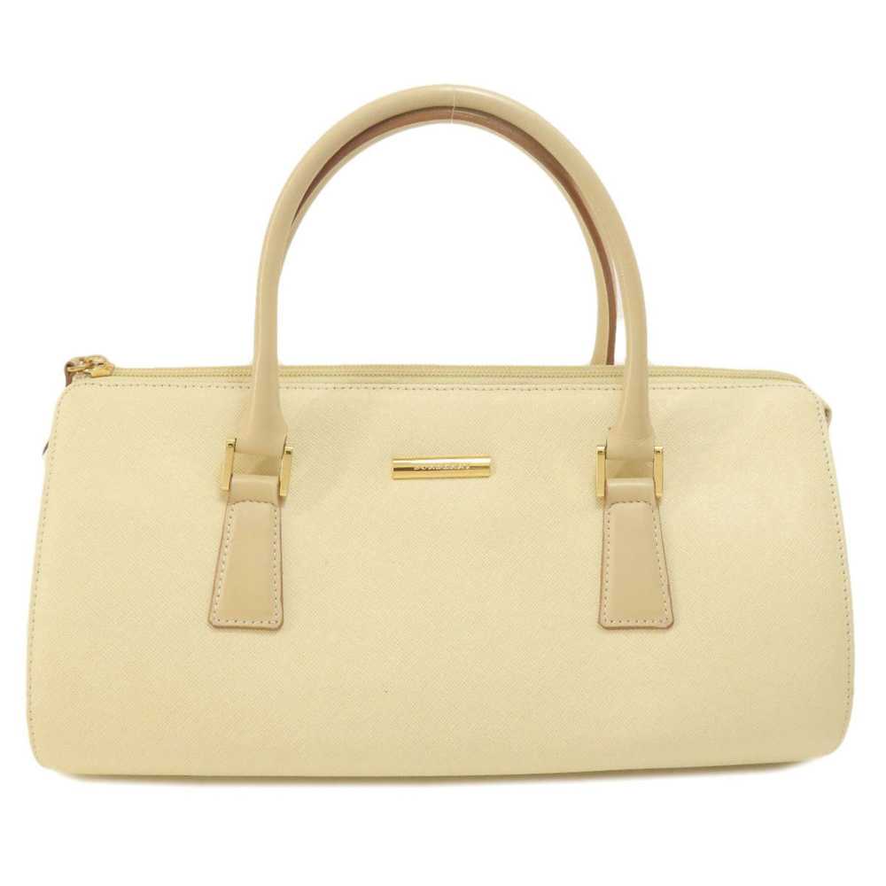 Burberry Beige Leather Handbag (Pre-Owned) - image 11