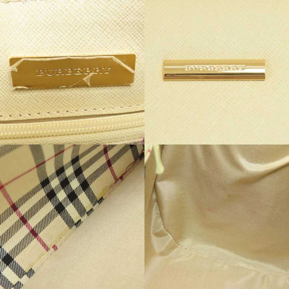 Burberry Beige Leather Handbag (Pre-Owned) - image 6