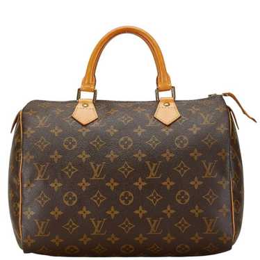 Louis Vuitton Speedy 30 Brown Canvas Handbag (Pre… - image 1