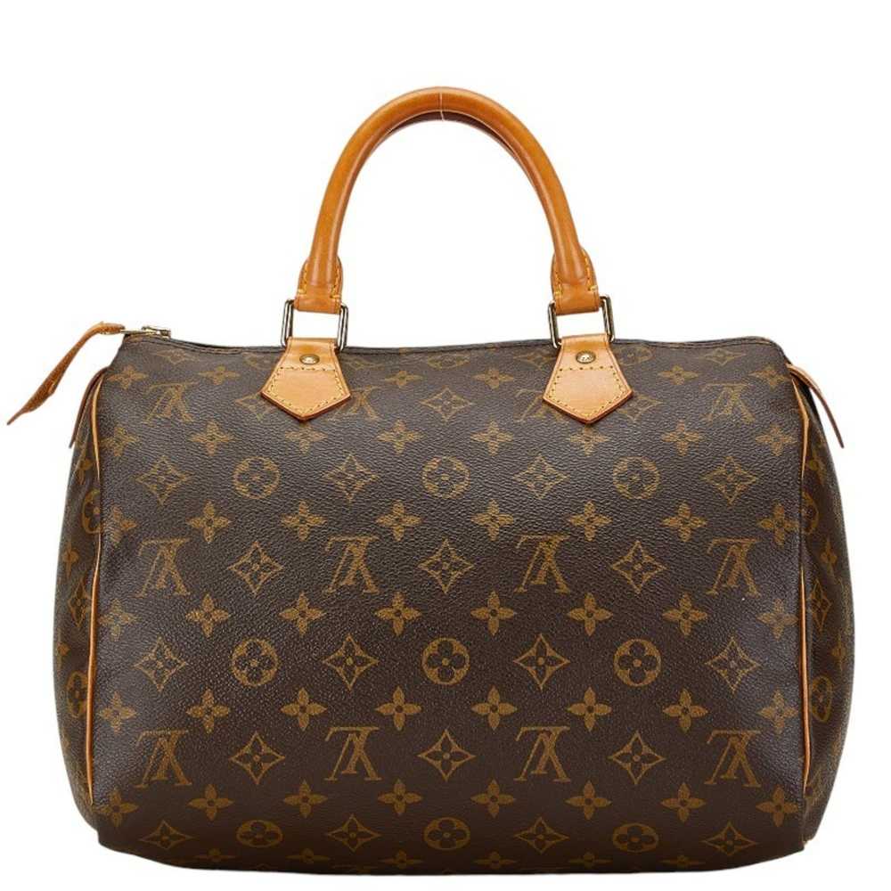 Louis Vuitton Speedy 30 Brown Canvas Handbag (Pre… - image 2