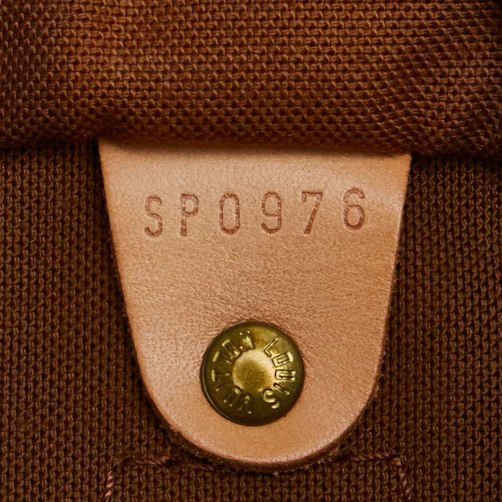 Louis Vuitton Speedy 30 Brown Canvas Handbag (Pre… - image 6