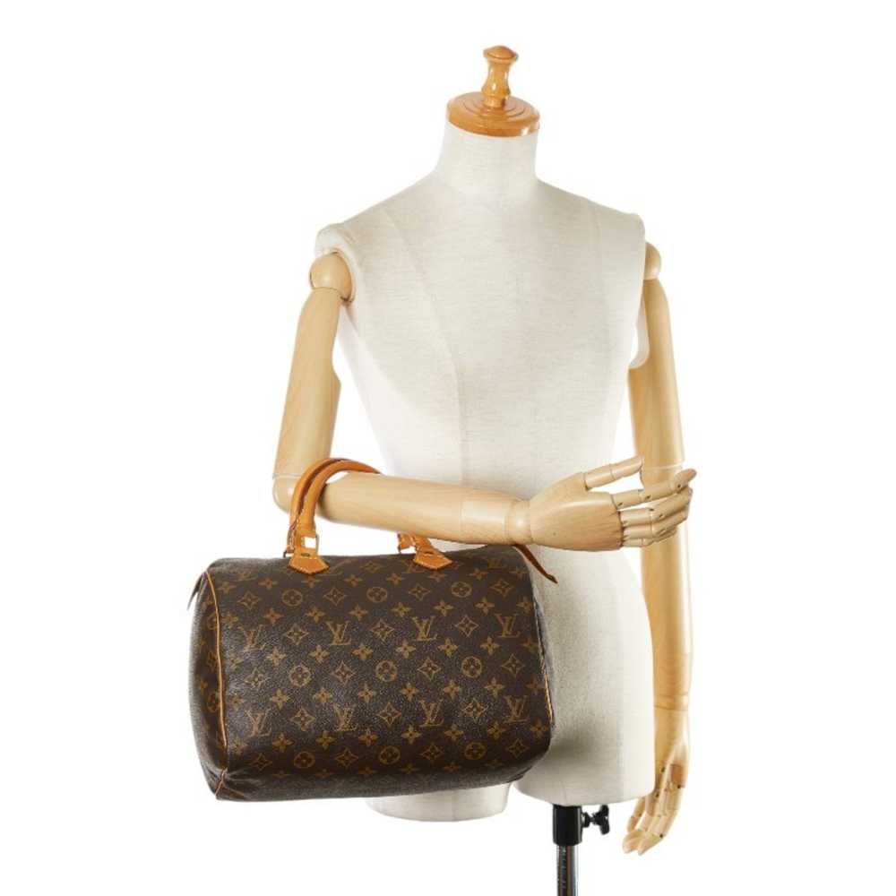 Louis Vuitton Speedy 30 Brown Canvas Handbag (Pre… - image 7