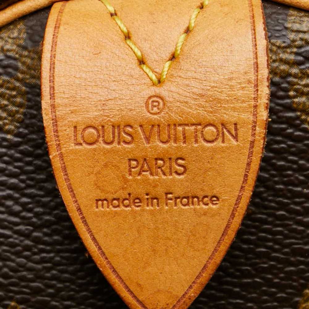 Louis Vuitton Speedy 30 Brown Canvas Handbag (Pre… - image 8