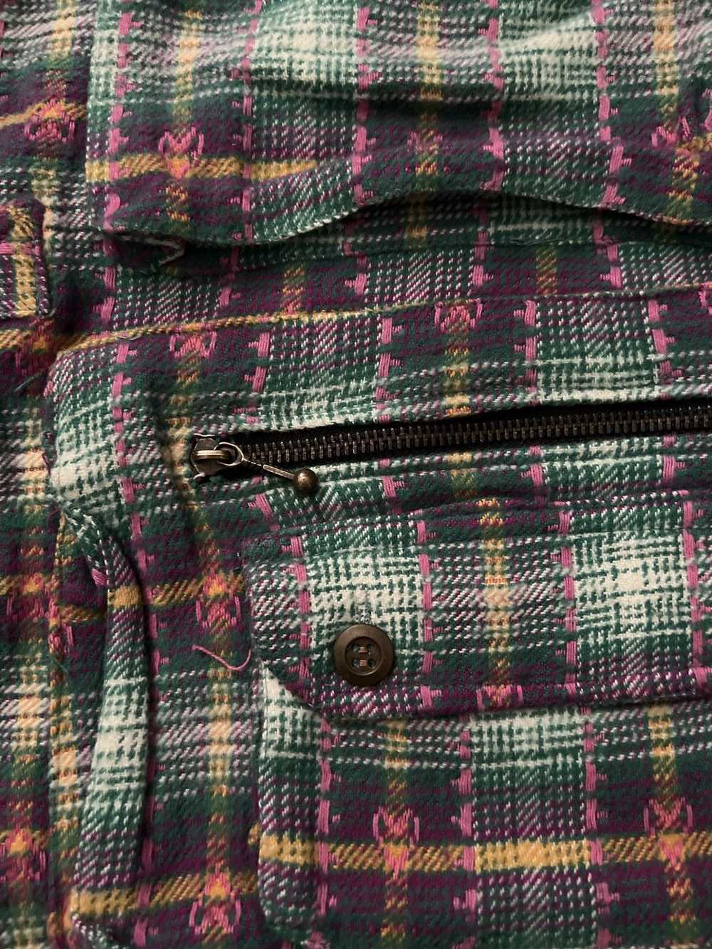 Archival Clothing × Vintage Vintage Plaid Tactica… - image 5