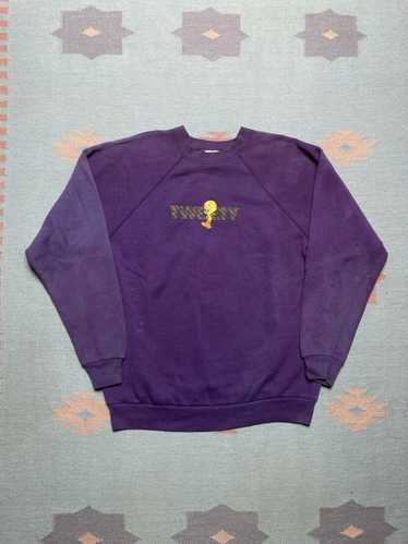 Streetwear × Vintage VTG 90s sweatshirt tweety bir