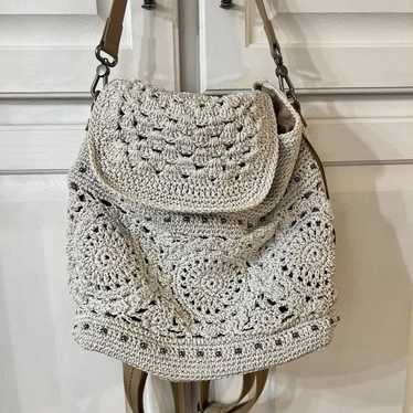 The Sak Avalon Crochet Convertible Backpack Boho