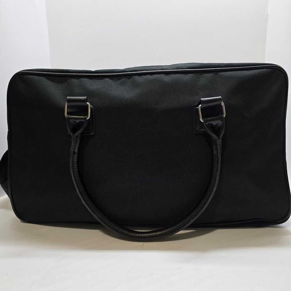 ermenegildo zegna black weekend duffle bag - image 3