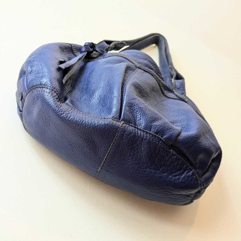 Lucky Blue Leather Purse - image 4