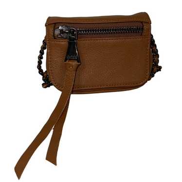 Aimee Kestenberg Brown Leather Mini Crossbody Purs