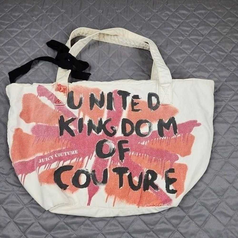 Juicy Couture United Kingdom of Couture Large Bag… - image 1