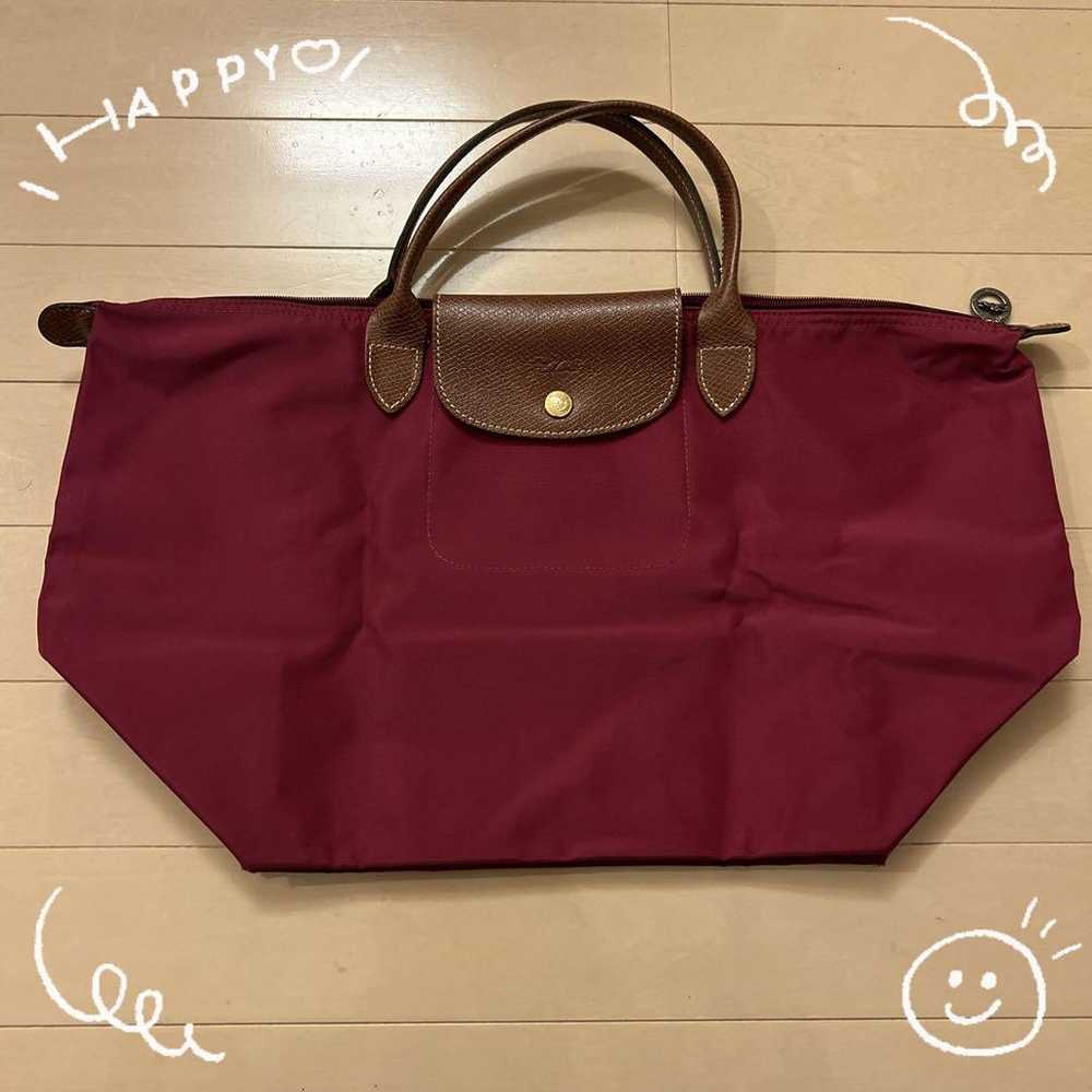 【Brand New】Longchamp Le Pliage M Size Bordeaux Lo… - image 1