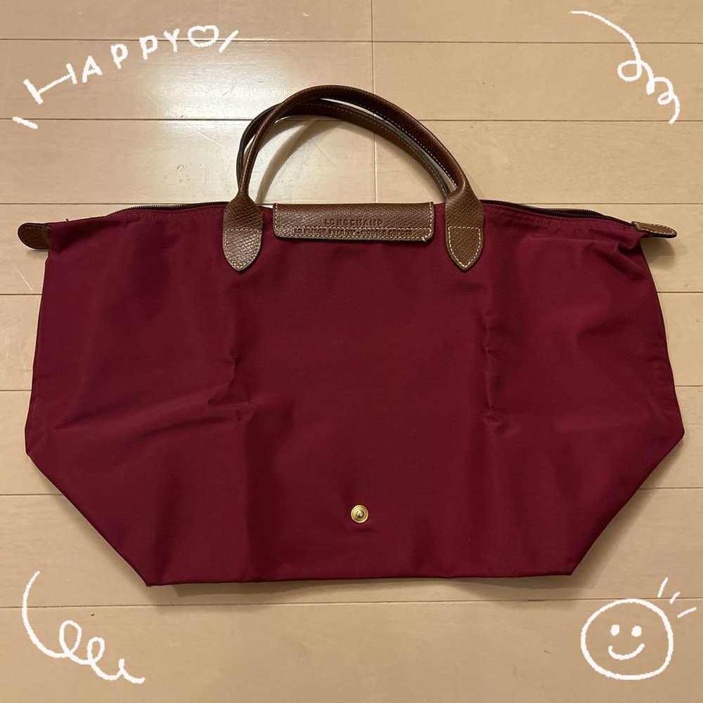 【Brand New】Longchamp Le Pliage M Size Bordeaux Lo… - image 2