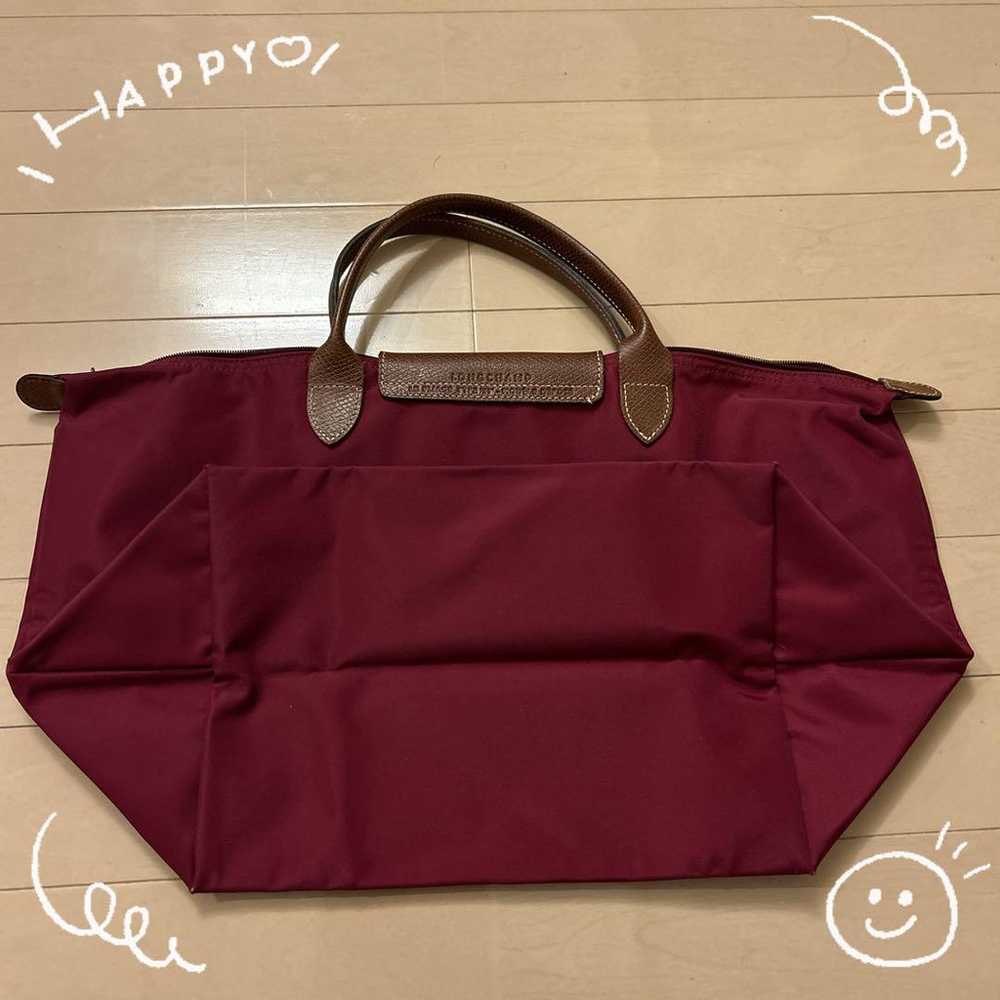 【Brand New】Longchamp Le Pliage M Size Bordeaux Lo… - image 3