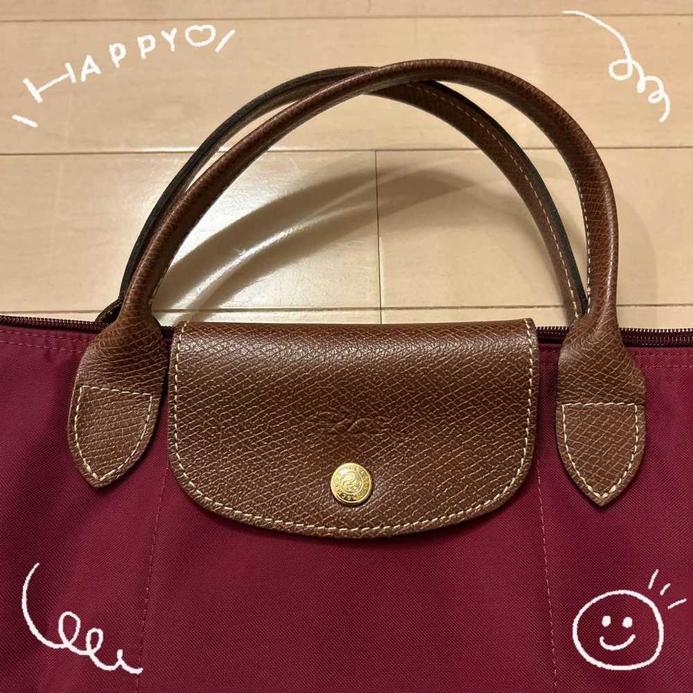 【Brand New】Longchamp Le Pliage M Size Bordeaux Lo… - image 4