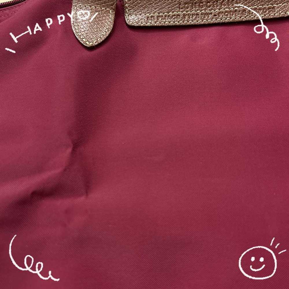 【Brand New】Longchamp Le Pliage M Size Bordeaux Lo… - image 9