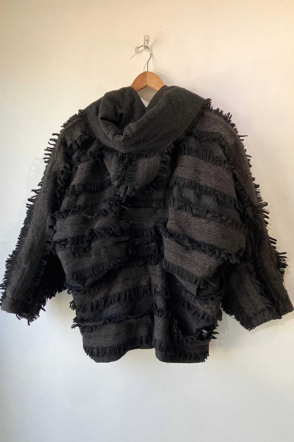 Vintage Issey Miyake Black Texture Jacket - image 7